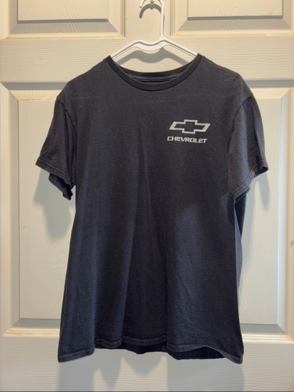 Chevrolet Women's Black Short Sleeve Logo Tee